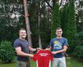 Bild: Federballfreunde Waldsassen/exb
Paul Kobeck (links) übergab den Vorsitz der Federballfreunde Waldsassen an Max Siller.