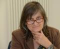 Bild: wen
Hilde Lindner-Hausner von der BI gegen atomare Anlagen fordert OB Jens Meyer und Landrat Andreas Meier zum Handeln auf.