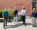 Bild: Firma Wolf/exb
Die Mitarbeiter der Firma Wolf fordern eine alternative Lösung zum Verbot der Arbeitnehmerüberlassungen für die Lebensmittelproduktion.