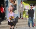 Bild: Kunz
Tanja Lang (vorne, Mitte) ist neues Vorstandsmitglied der Baugenossenschaft "Familienheim".
