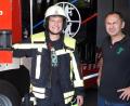 Bild: gz
Johannes (links) ist der Neffe von Pfarrer Martin Rupprecht (rechts) und war mit seinen Kameraden der Feuerwehr Tännesberg einer der ersten beim Großbrand am Sonntag. Über die Einsatzbereitschaft könne Rupprecht nur staunen.