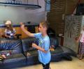 Bild: Stadt Bärnau/exb
Acht Kinder nahmen beim Ferienprogramm am Dart-Chrashkurs teil. Das anschließende Turnier gewann Jakob Höfler.