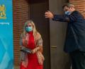 Bild: Peter Kneffel/dpa
Noch hat Ministerpräsident Markus Söder seine Gesundheitsministerin Melanie Huml (beide CSU) vor die Tür gesetzt.
