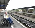 Archivbild: Petra Hartl
Endlich einen barrierefreien Bahnhof Weiden: Mit diesem Wunsch ist die Weidenerin Anneliese Scharnagl nicht allein.