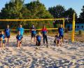 Bild: Backes, Klaus [bkg]
Das neue Beachvolleyballfeld des TSV Kümmersbruck hat seine erste Bewährungsprobe bereits bestanden.