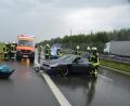 Bild: dob
Auf der A 6 kam am Samstag ein Porsche-Fahrer ins´Schleudern. Das Auto hat nur mehr Schrottwert. Die Insassen blieben unverletzt.
