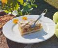 Bild: Heike Heindl/exb
Der gedeckte Apfelkuchen von Heike Heindl wird auf dem Backblech gebacken. Er lässt sich gut einfrieren.