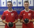 Bild: otr
Die Neuzugänge der Luhe-Wildenauer Kegler für das Bayernligateam: Marco Maier (links) und Jan Sandler.