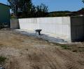 Bild: lgc
Was jetzt noch als Mauer zu erkennen ist, ist Grundlage für das neue Schüttgutlager des gemeindlichen Bauhofs in Schlammersdorf.