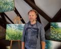 Bild: exb
Künstlers Libor Smejkal aus Tschechien zeigt seine Bilder im Deutschen Knopfmuseum.