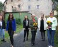 Bild: fpoz
Dankesworte gab es jetzt für langjährige Mitarbeiterinnen des Kinderhauses Sankt Sebastian. Im Bild (von links) Sophia Traßl, Bürgermeisterin Margit Bayer, Praktikantin Anna-Maria Stettner, Erzieherin Claudia Werner, Meike Rubner und Kinderhausleiterin Silke Weinhold.