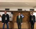 Bild: CSU Kreisverband/exb
Albert Rupprecht (Mitte) soll wieder in das Rennen um das Bundestagsmandat gehen. Landrat Andreas Meier (links) und CSU-Kreisvorsitzender Stephan Oetzinger unterstützen den Waldthurner.