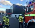 Bild: upl
Die Feuerwehr rückte mit mehreren Fahrzeugen in Richtung Kino aus.