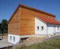 Bild: frd
Das Haus der Vereine ist außen schon fertiggestellt, auch im Inneren hat sich schon einiges getan.