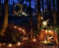 Archivbild: Gerhard Götz
Ein idyllisches Ambiente bietet normalerweise der "Advent im Wald" am Eulenberg. Ob der Markt in diesem Jahr stattfindet, ist noch offen.
