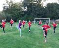 Bild: gri
30 Mädchen in zwei Gruppen bereiten sich in Freudenberg auf die kommende Faschingssaison vor.