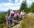 Bild: njn
So manche herrliche Aussicht konnten die Teilnehmer der Goldsteig-Wanderung erleben.