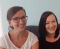 Bild: Tina Habermeier/exb
Kathrin Sträche (links) und Tina Habermeier stehen Eltern von Babys und Kleinkindern zu vielen Themen für eine telefonische Beratung gerne zur Verfügung.