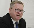Bild: Petra Hartl
Oberbürgermeister Michael Cerny ist sauer. Der Grund sind Vorwürfe, die Stadt Amberg sei auf dem rechten Auge blind.