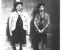 Archivbild: Forschungsstelle für Fränkische Volksmusik
Hans (Johann Baptist) Tafelmeier und Sohn Martin am 30. Juni 1924 in Frankfurt am Main.