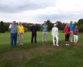 Bild: Golfclub Stiftland/exb
Die erfolgreichsten Teilnehmer der Clubmeisterschaft mit (von links) Präsident Wolfgang Ries, Luise Ries, Peter Burger, Marian Ludwig, Christian Friedl, Andrea Kudlickova, Monika Burger, Andreas Graf und Barbara Volmutova.