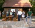 Bild: mh
Der Oberpfälzer Waldverein hat die von Schreinermeister Stefan Gläßler gebaute Sitzgruppe am Koppelberg aufgestellt.