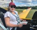 Bild: gdö
Mit 24 Jahren hoch hinaus. Pia Lippert aus Kemnath ist eine leidenschaftliche Fliegerin.