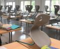 Bild: Gabi Schönberger
Das Klassenzimmer ist leer.