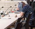 Bild: Armin Weigel/dpa
Der Angeklagte wurde zu neun Jahren Haft verurteilt.