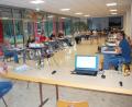 Bild: sm
Die Sitzung des Gemeinderates findet in der Aula der Mittelschule statt. Coronabedingt wird sich das Gremium hier künftig noch öfter treffen müssen.