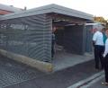 Bild: e
Der Bauausschuss besichtigte den Carport in Lengenfeld.
