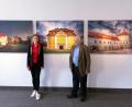Bild: e
Jana Müller und Hans König zeigen ihre Fotos im Kulturschloss Theuern.