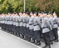 Bild: hcz
71 junge Panzerschützen und ihre Ausbilder legen ihr Gelöbnis ab.