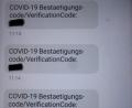 Bild: privat
Nur Bestätigungscodes via SMS, die sich nicht öffnen lassen. Ein Weidener Ehepaar bekam nach bangen Tagen vom Gesundheitsamt Entwarnung, es stehe nicht auf einer "Corona-Liste". Auf die Ergebnisse aus dem Testzentrum warten beide bis heute.