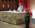 Bild: hzi
KAB-Präses Peter Klamt bei der Messfeier in der Pegnitzer Herz-Jesu-Kirche.