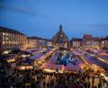 Bild: Daniel Karmann/dpa
Blick über den Nürnberger Christkindlesmarkt.