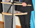 Bild: stg
Kemnaths Bürgermeister Roman Schäffler: „Es ist unsere ureigene Verantwortung, dafür zu sorgen, dass das demokratische, von Freiheit und Selbstverantwortung geprägte Leben erhalten bleibt“