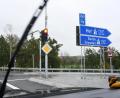 Bild: Gabi Schönberger
Eingeschaltet: Seit Freitagmittag regeln die neuen Ampeln auf der Südost-Tangente an den Autobahn-Anschlussstelle Weiden-Süd den Verkehr.
