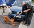 Bild: hmr
Auch der Malinotrüde kam bei der Rauschgiftsuche zum Einsatz.