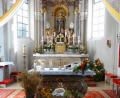 Bild: twg
Der Erntedankaltar in der Filialkirche Sankt Wendelin Trevesen
