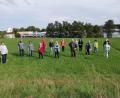 Bild: fphs
Rund ein Dutzend Anwohner versammelte sich am Freitag zum Protest gegen die Kaufland-Pläne.