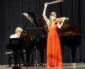Bild: wel
Kammermusik mit Alexander Maria Wagner und Iona Popescu wurde am Vorabend des Tags der Deutschen Einheit in der Schwarzachtalhalle dargeboten.
