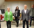 Bild: fpoz
Bürgermeisterin Margit Bayer (Dritte von links) dankte für das ehrenamtliche Engagement in Aufsichtsrat und Vorstand der Allgemeinen Baugenossenschaft. Im Bild von links Matthias Hasselbacher, Gabi Beer-Langer, Margit Bayer, Hubert Kellner, Andreas Herrmann und Claudia Legat.