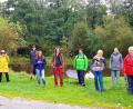 Bild: hai
Die Hauptjugendwartin und Familienreferentin des Fichtelgebirgsvereins, Martina Dötsch (Dritte von links), hatte zur Fortbildung Anne-Christine Elsner vom Deutschen Wanderverband (Zweite von rechts) als Referentin eingeladen.