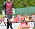 Bild: A. Schwarzmeier
Die SV Grafenwöhr hat an der 2:6-Pleite beim SV Fortuna Regensburg zu knabbern. An den vielen Gegentoren war Keeper Dominik Pautsch schuldlos.