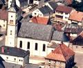 Repro: ü
So sah das Kirchenthumbacher Rathaus 1968 aus, von seinem Vorgänger aus dem 14. Jahrhundert gibt es aber keine Unterlagen mehr.