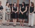 Bild: MG Fotografie/exb
Das neue Präsidium von Ladies‘ Circle Amberg (von links): Past-Präsidentin Nicole Asmus, Schatzmeisterin Stefanie Scheffer, Präsidentin Ann-Julie Trepesch, Vizepräsidentin Zorka Dotto und Clubsekretärin Sabine Exner.