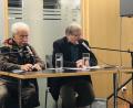 Bild: Weiden ist bunt/exb
Ernst Grube (links) ist einer der letzten Zeitzeugen des NS-Regimes. Helga Hanusa (rechts) ist die Ehefrau von Ernst Grube.