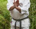 Bild: Brigitte Götz/exb
Helmut Götz trainiert seit 50 Jahren Karate und seit 40 Jahren Kobudo.