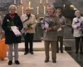 Bild: gac
Pfarrerin Ulrike Häberlein (rechts) verabschiedete (von links) die Leiterinnen des Frauenkreises, Edith Klever und Ursula Maluche, sowie die aktiven Mitglieder Gundi Grünthaler, Liesl Kleinert, Berta Leitgeb, Irene Bittner, Margot Kopp und Betti Maas.